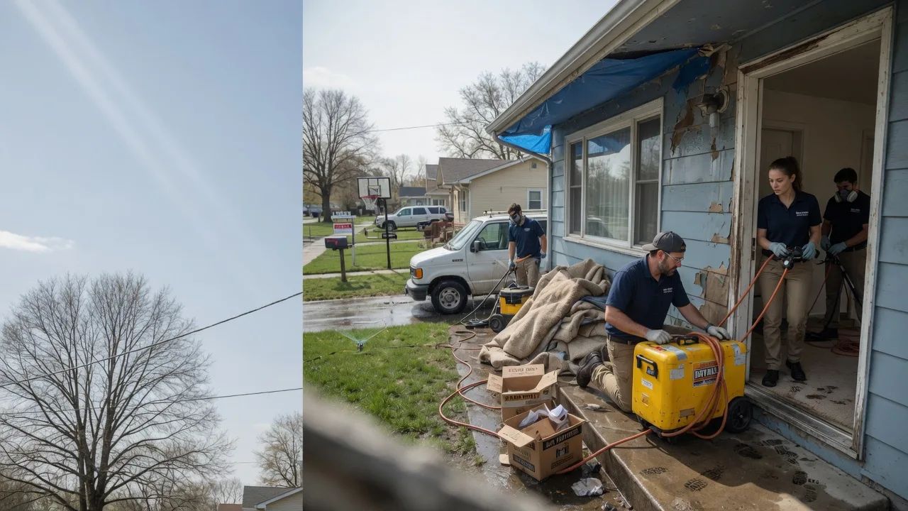 Basement Flood Cleanup in Roundhead, OH near me